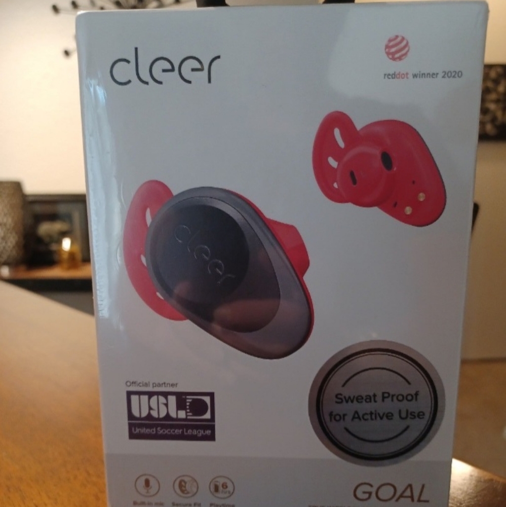 Cleer Bluetooth earbuds